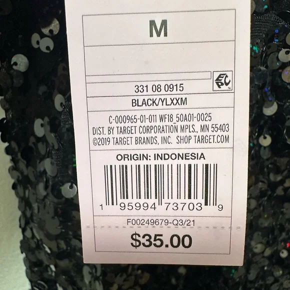 Wild Fable Black Asymmetrical Mini Dress - Picture 9 of 9